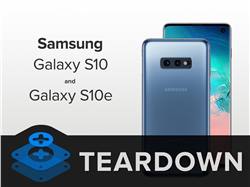 إصلاح هواتف Galaxy S10 و S10e صعب
