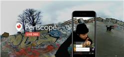 تويتر توفر بث مباشر 360 درجة على تطبيق Periscope